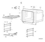 Схема №6 CK 7482 R с изображением Панель для плиты (духовки) Whirlpool 480121102683