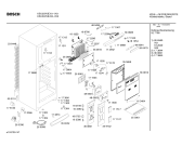 Схема №3 KSU3976NE с изображением Панель для холодильной камеры Bosch 00480644