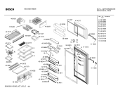 Схема №3 KSU49621ME с изображением Дверь для холодильника Bosch 00242613