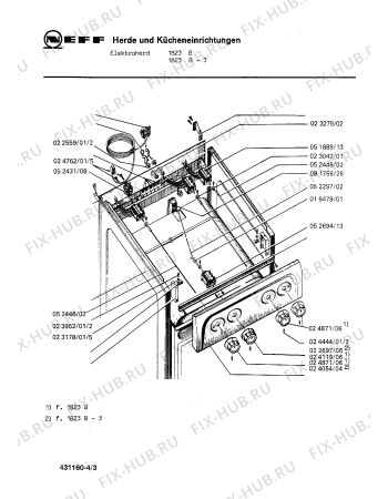 Схема №4 1050UF с изображением Переключатель для электропечи Bosch 00024119