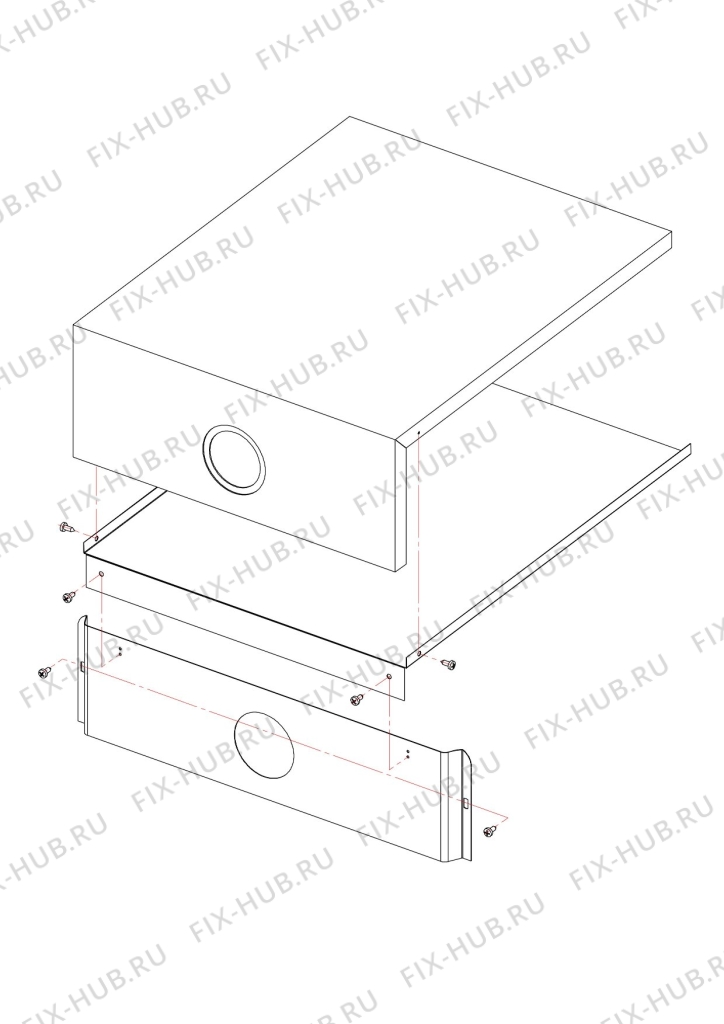 Большое фото - Запчасть для холодильника Electrolux 1053108484 в гипермаркете Fix-Hub