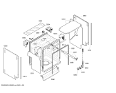 Схема №5 SE5KTA1 с изображением Вкладыш в панель для посудомоечной машины Bosch 00443078