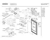 Схема №3 KS40U670FF с изображением Дверь для холодильника Siemens 00243053