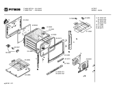 Схема №4 P1P9683WP с изображением Ручка управления духовкой для плиты (духовки) Bosch 00173107