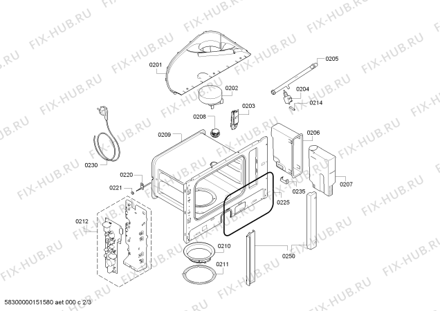 Схема №3 HMT85DL53 с изображением Инструкция по эксплуатации для плиты (духовки) Bosch 00387245