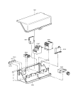 Схема №4 ADN 102 с изображением Двигатель вентилятора для холодильной камеры Whirlpool 482000006496