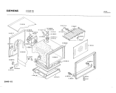 Схема №3 HB031454 с изображением Панель для плиты (духовки) Siemens 00115593