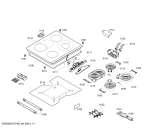 Схема №1 EF83P501 с изображением Стеклокерамика для духового шкафа Siemens 00474868