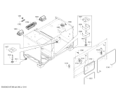 Схема №16 PRD48NCSGC с изображением Толкатель для плиты (духовки) Bosch 00707353