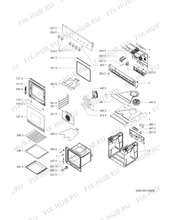 Схема №1 AKZ648/IX с изображением Панель для электропечи Whirlpool 481245248925