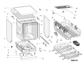 Схема №3 AFE1B16X (F101053) с изображением Сенсорная панель для посудомоечной машины Indesit C00496478