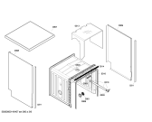 Схема №6 SGS45E18EU с изображением Передняя панель для посудомоечной машины Bosch 00664613