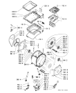 Схема №2 WAT 9555 с изображением Обшивка для стиралки Whirlpool 481245219948