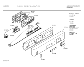 Схема №6 SE2HNE1 Art.Bez.703215 с изображением Передняя панель для посудомойки Bosch 00352642