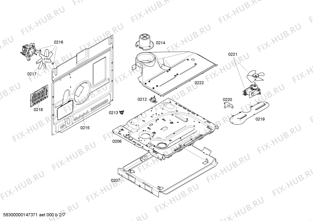 Схема №5 HC858540U с изображением Стеклокерамика для электропечи Siemens 00685063