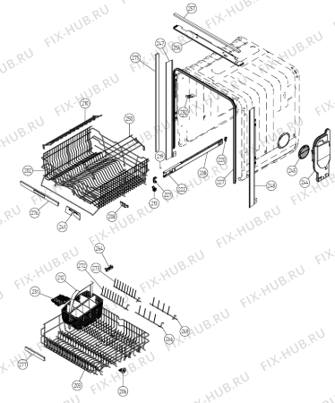 Схема №5 D3152XL US   -White Bi (900001351, DW20.5) с изображением Сенсорная панель для посудомойки Gorenje 342778