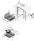 Схема №5 D3152XL US   -SS (900001353, DW20.5) с изображением Сенсорная панель для посудомоечной машины Gorenje 342783