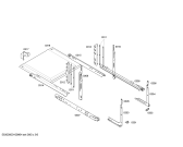 Схема №6 HBN424350E Horno bosch indp.multf.inox.et.pt_car с изображением Панель для электропечи Bosch 00445040