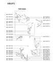 Схема №5 FNF148(0) с изображением Плата управления для электрокофеварки Krups MS-0926626