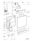 Схема №2 LPA 51 AL с изображением Обшивка для посудомойки Whirlpool 481245372891