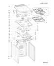 Схема №3 ACMK6332IX (F093789) с изображением Обшивка для духового шкафа Indesit C00384499