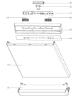 Схема №1 GS63314X-1 (430064, GORENJE#9) с изображением Накладка на панель управления для посудомойки Gorenje 438519