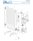 Схема №1 V551220TB с изображением Тэн для обогревателя (вентилятора) DELONGHI 5110910011