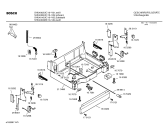 Схема №5 SHU4002UC с изображением Передняя панель для посудомоечной машины Bosch 00354221