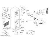 Схема №3 KK23E68TI с изображением Дверь для холодильника Siemens 00243592