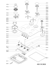 Схема №1 AKT466WH2 (F091951) с изображением Наставление для духового шкафа Indesit C00368459