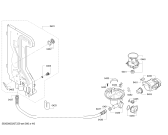 Схема №5 SMS60M18AU с изображением Панель управления для посудомоечной машины Bosch 00704401