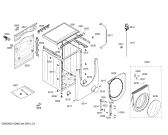 Схема №3 WFMC8400UC Nexxt 800 Series с изображением Дверь для стиральной машины Bosch 00246040