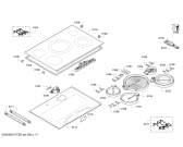 Схема №1 3EB725L с изображением Стеклокерамика для духового шкафа Bosch 00682529