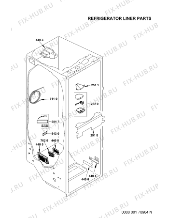 Схема №10 S20D RSS33-A/G с изображением Контейнер для холодильника Whirlpool 481244079143