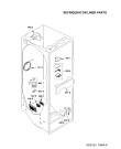 Схема №10 S25C CBB31-A с изображением Шуруп для холодильника Whirlpool 481250218759