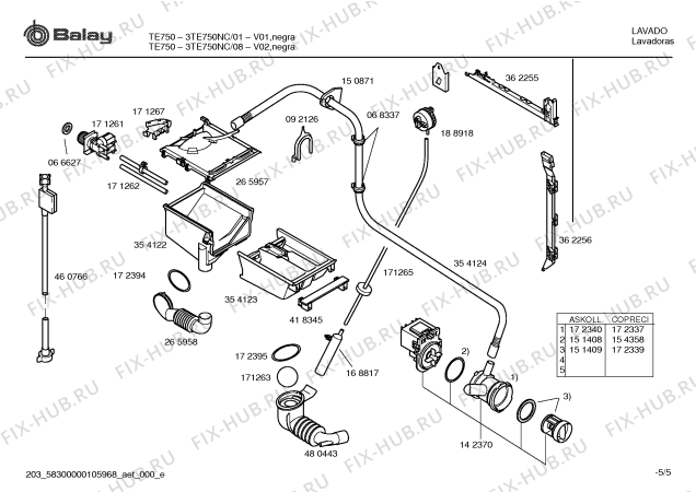 Схема №4 3TE750NC TE750N с изображением Ручка выбора программ для стиралки Bosch 00427085
