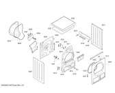Схема №5 WTS84516GB с изображением Панель управления для сушильной машины Bosch 00666997