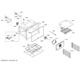 Схема №7 HBL5650UC с изображением Панель управления для плиты (духовки) Bosch 00684619