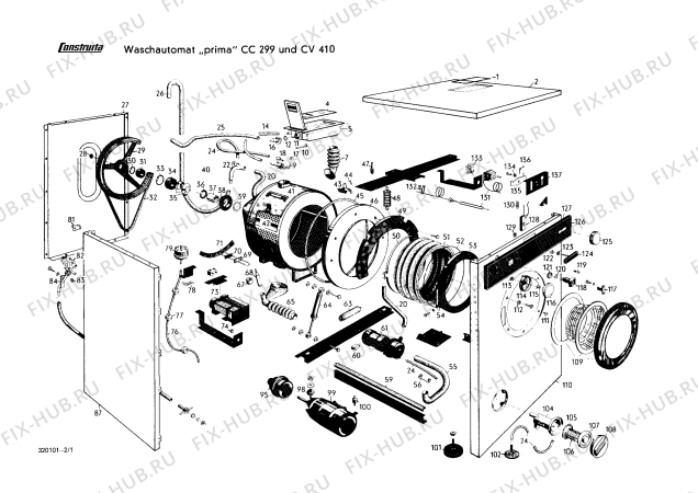 Схема №2 K4FSTYP297 K4FS 297 с изображением Конденсатор для стиральной машины Bosch 00072012