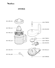 Схема №1 A91842(2) с изображением Фильтр для электросоковыжималки Moulinex MS-4951112