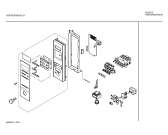 Схема №10 HMEKBA3 с изображением Панель управления для свч печи Bosch 00290656