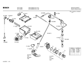 Схема №4 WFD2090EU BOSCH WFD 2090 с изображением Панель управления для стиралки Bosch 00369634