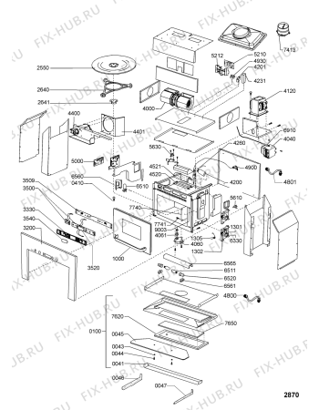 Схема №1 208297104401 AME284 с изображением Сенсорная панель Whirlpool 480120101658