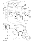 Схема №2 WAK 7304 с изображением Блок управления для стиралки Whirlpool 480111102601
