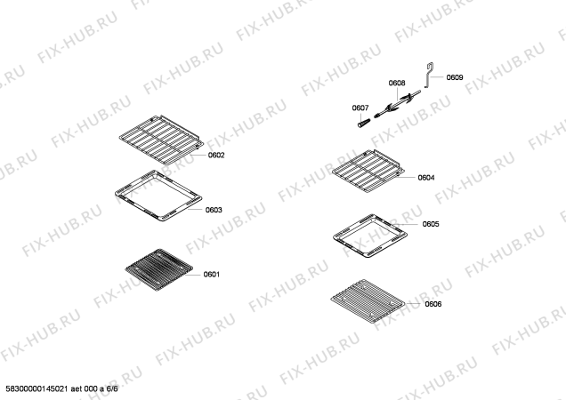 Схема №6 HQ745B56Z с изображением Изоляционная поверхность для плиты (духовки) Siemens 00678511