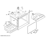 Схема №5 HB532S0 с изображением Фронтальное стекло для духового шкафа Siemens 00249280