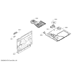 Схема №4 FRTA601 с изображением Панель управления для духового шкафа Bosch 00705373