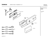 Схема №4 WXB2060NL SIWAMAT XB 2060 с изображением Панель управления для стиралки Siemens 00369579