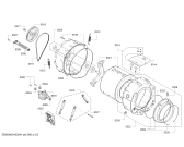 Схема №4 WAS284ECH Logixx 7 VarioPerfect с изображением Панель управления для стиралки Bosch 11005932