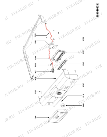 Схема №5 AWG 7080 UA с изображением Обшивка для стиральной машины Whirlpool 480111103408